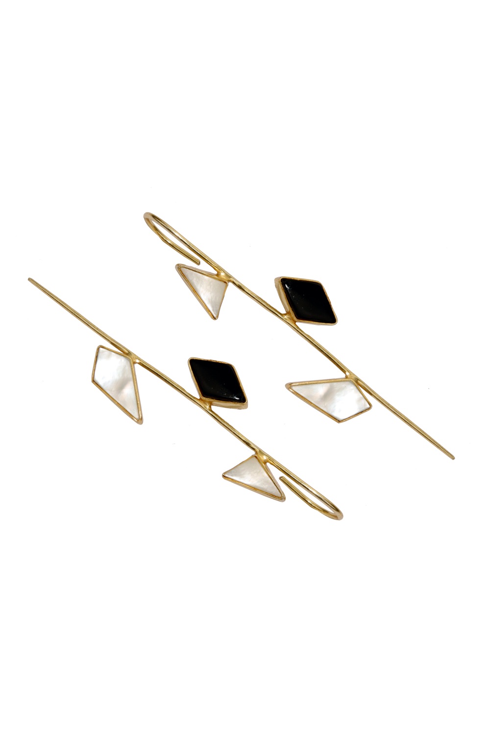 Medley Black Onyx Earrings